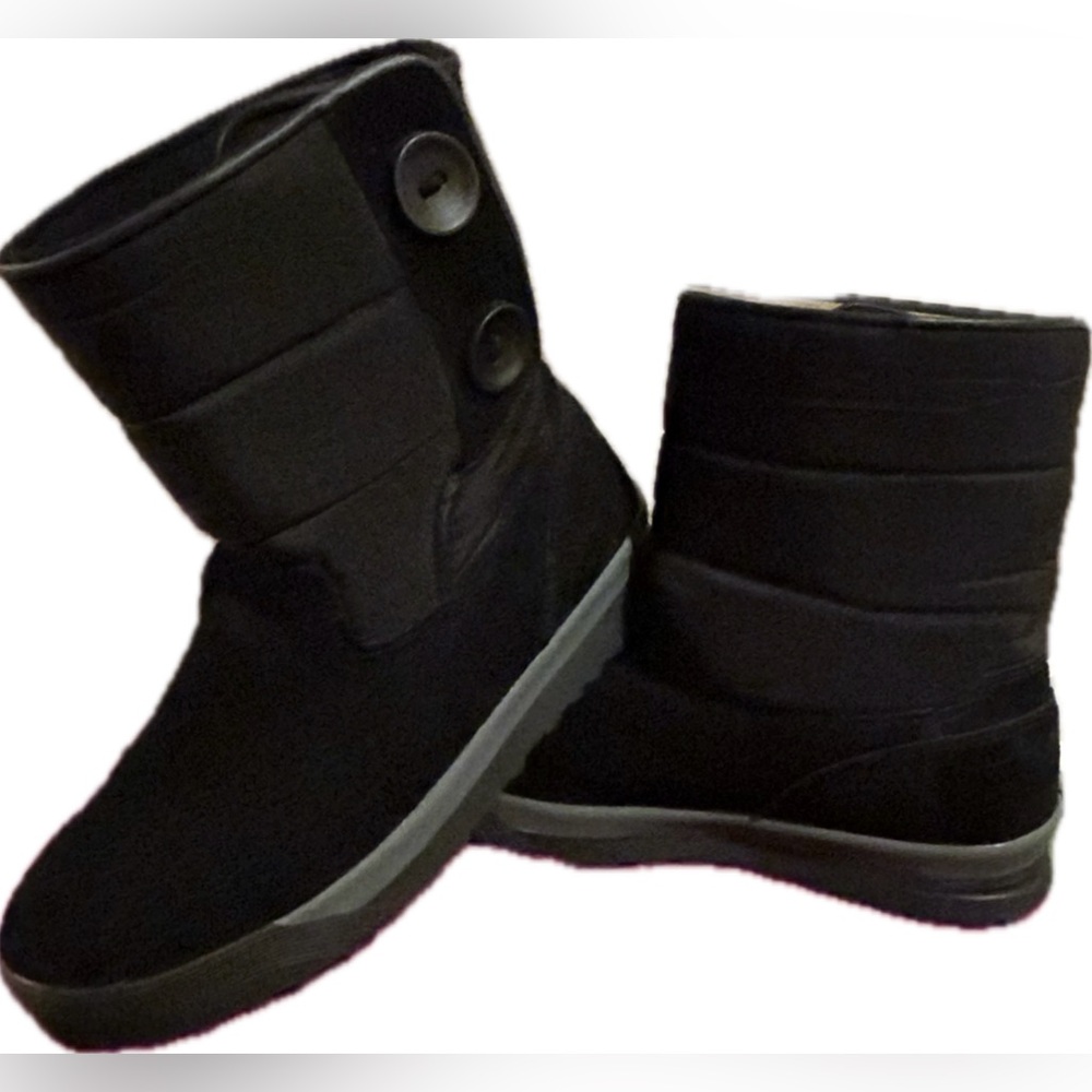 Women’s Lands End Winter Boot Short Size 6 Blck (wore once) Excellent Condition